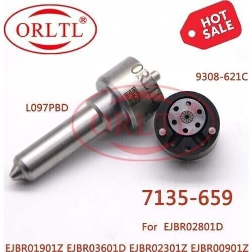 33800-4X500 Valve 9308-621C Injector Nozzle L097PBD Repair Kit 7135-659 Inyector CR Parts 28239294 for KIAEJBR02801D 33800-4X510