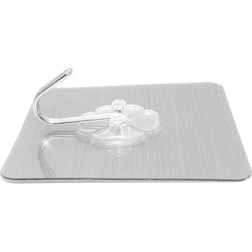 5PCS Hanger Hook Suction Cup Adhesive Wall Vacuum Sucker TransparentLoad Heavy Steel Transparent Rack B0P7 Bathro Z2M2