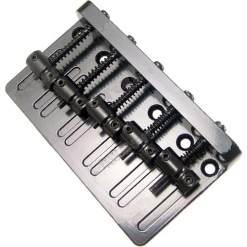 BLACK Vintage Type Top Load 5 Strings Electric Bass Bridge guitar accessories parts Musical instrument