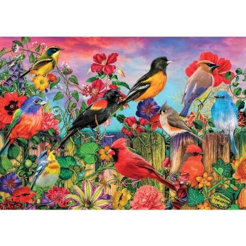 5D Diamond Embroidery Animal Birds Flower Daimond Painting 3D Full Square DIY Diamond Mosaic Beads Cross Stitch Kit Art Pictures