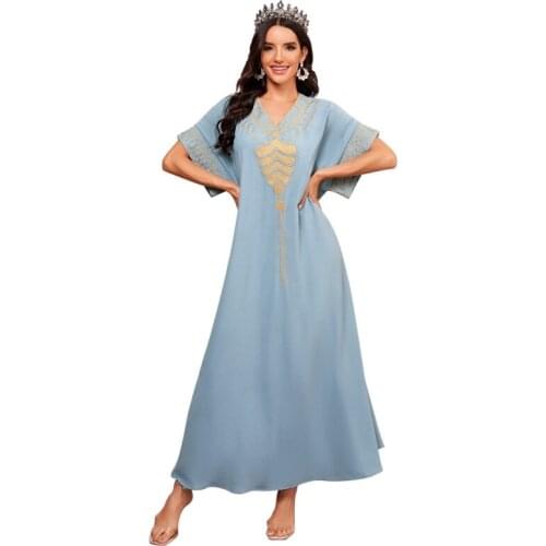 Abaya Dubai Muslim Fashion Long Maxi Dress Turkey Islam Clothing African Dresses For Women Musulman De Mode Ropa Mujer Africa