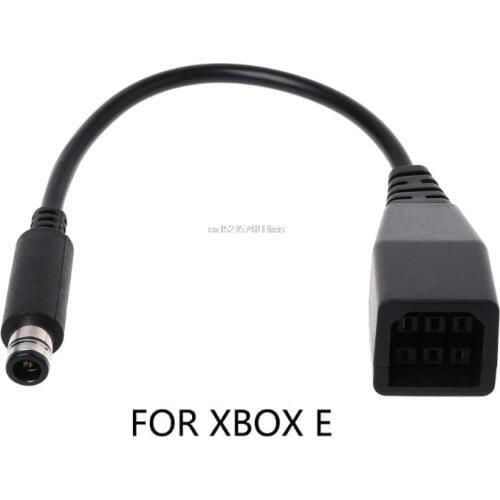 AC Power Supply Transfer Charger Cable Charging Adapter Cord Converter for Microsoft Xbox 360 Flat to Xbox360 E 360E Console