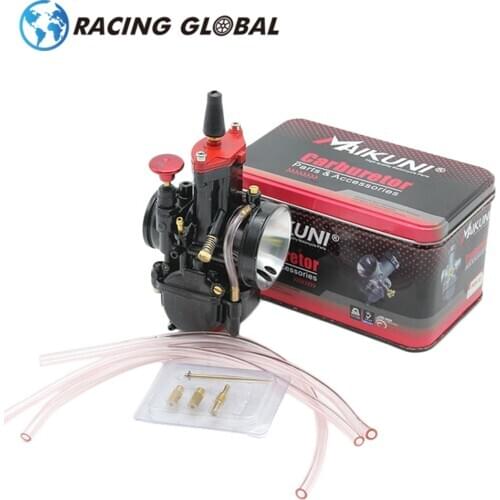 ALCON-PWK MIKUNI Super Class 21 24 26 28 30 32 34mm Motorcycle Carburetor Universal Fit All Motorbike Motocross 50-250cc Engine