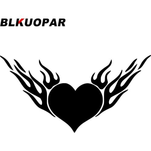 BLKUOPAR for Romantic Blazing Valentine Car Stickers Vinyl Decal Personality Car Assessoires Windshield Motorcycle Scratch-Proof