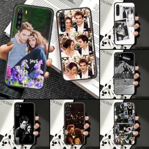 Movie Twilight Saga Phone Case For Xiaomi Redmi Note 7 8 9 10 7A 8T 9A 9T 9S 10S Pro black tpu hoesjes 3D bumper painting prime