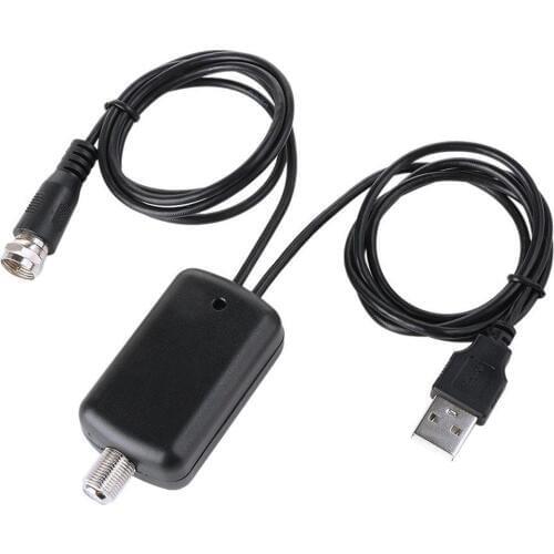 Digital TV Antenna Signal Amplifier Booster 25dB Indoor HDTV Aerial Adapter