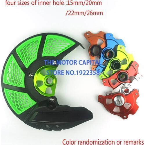 Motorcycle Front Brake Disc Rotor Guard Cover Protector For SX125 XC250 SX250 SX-F250 XC-F250 SXF350 2015-2017