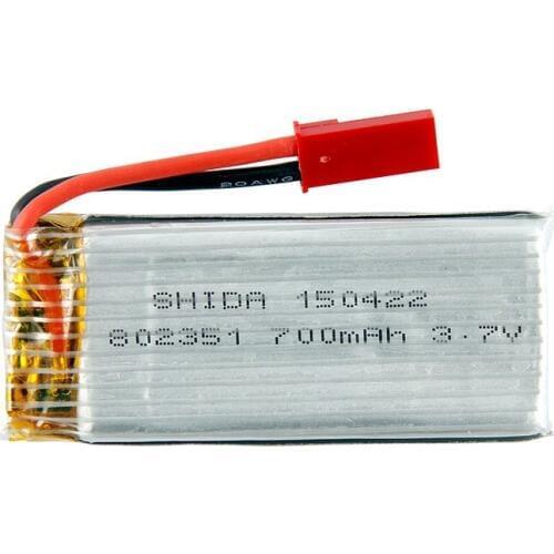 3.7V 700mAh Li-po battery for SKY Hawkeye HM1315 / HM1315S / JXD 509G FPV RC Quadcopter spare part