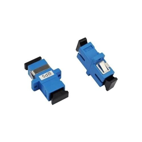 MT-1033-AD-C 5dB 10dB Blue SC UPC Adapter Adaptor Type Fixed Fiber Optic Attenuator