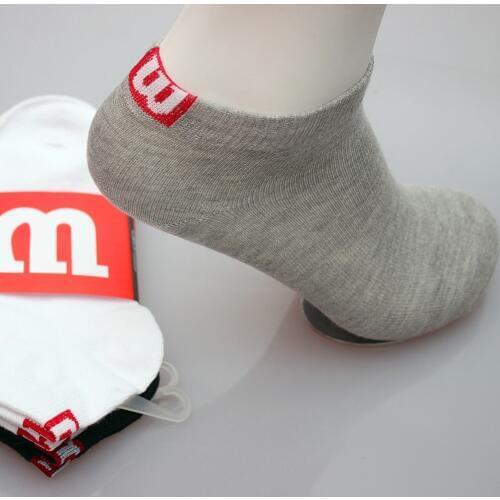 Men Socks Cotton Boat Socks Towel Bottom Socks Short Tube Concise High Quality M Socks