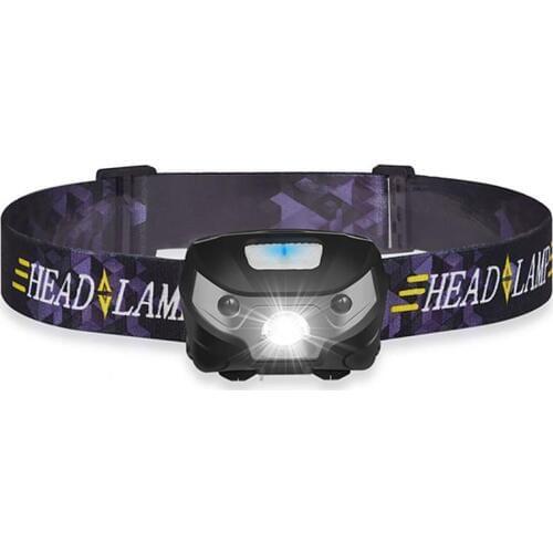 Rechargeable LED Headlamp Headlight 3500 Lumens Outdoor Body Motion Sensor Head Flashlight Camping Torch Light Lamp With USB