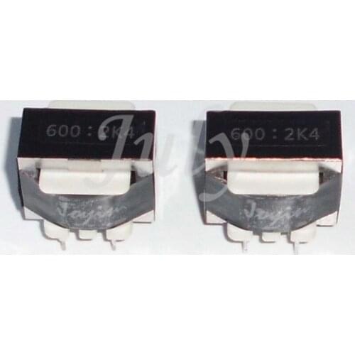R4 audio input 600Ω: 2K4 step-up signal transformer, 2 times voltage amplification, balanced to unbalanced, 10Hz~50KHz -0.4dB