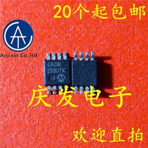 10pcs real new and orginal real stock 24AA08-I/MSMSOP8 4A08I