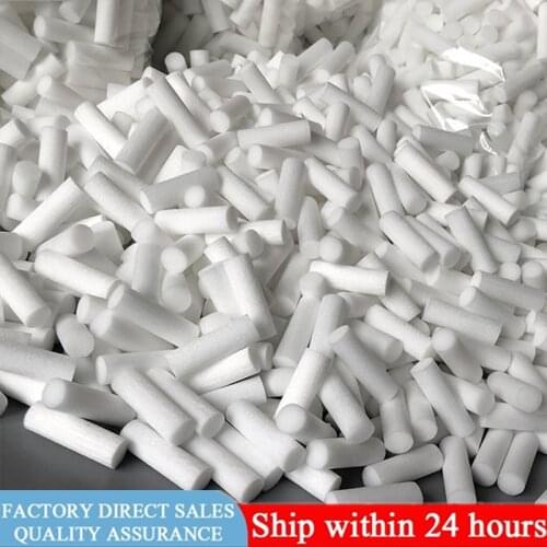 1000pcs 20*8mm Cigarette Holder Sponge Rolling Filters Making Smoke Cigarettes Tobacco Weed Pipe Mouth Tips Smoking Accessory