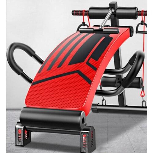 177-8 Sit Up Bench Home Gym Dumbbell Stool Multifunctional Crunch Bench Abdominal Muscle Supine Board Indoor Fitness Equipment