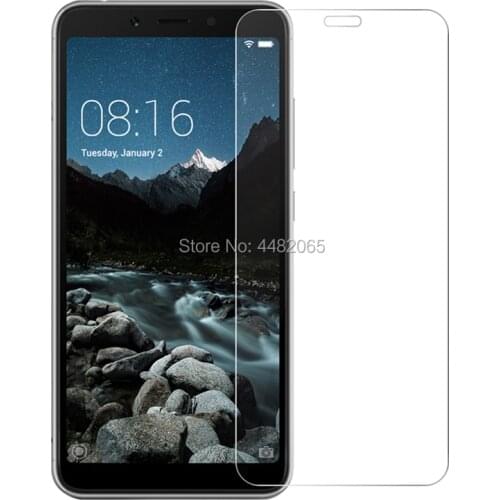 2pcs 0.26mm 9H Clear Tempered Glass On For Xiaomi Redmi 6A Screen Protector Toughened protective film For Xiaomi Redmi 6A 5.45"