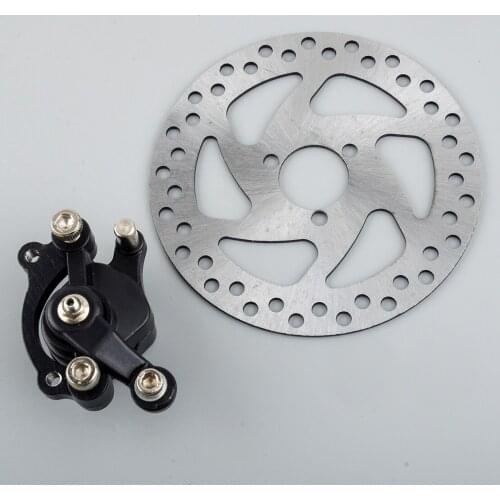 2pcs/Set Metal Rear Disc Brake Caliper Kit 140mm Rotors Fit for Electric Gas Mini Dirt Bike Scooter ATV Accessories