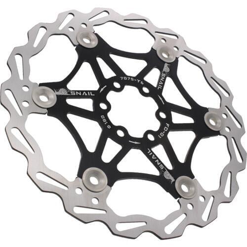2pcs Bicycle brake Disc Rotor 180mm adapter Mountain Bike MTB DH 7 inch Float Floating Disc Brake Rotor Cycling Rotor