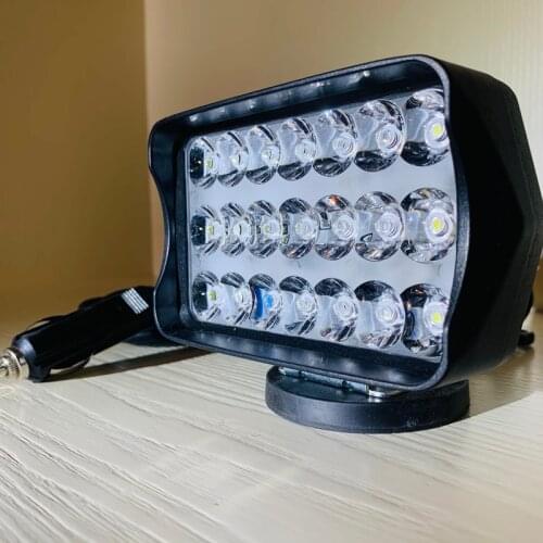 21 LED 105W Combo Spot Flood Led Car headlight Neodymium magnet Mounts Auto Led work light ATV SUV 4X4 Offroads Spotlight set