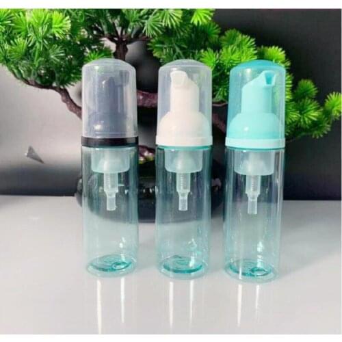 36 x 60ml Plastic Refillable Empty Foamer Pump Bottle Green Cosmetic Bottle Cleanser Soap Gel Dispenser Foam Container Sanitizer