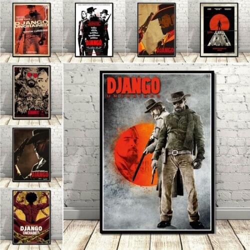 5D DIY Diamond Painting Classic Movie Quentin Tarantino Django Unchained Film Picture Of Rhinestones Gift Decor