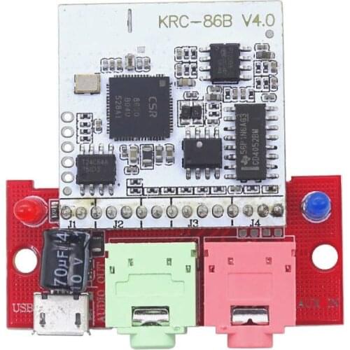 CFsunbird 1pcs DIY KRC-86B Bluetooth V4.0 Stereo Audio Receiver Module Board 4.1 Audio Module CSR8630