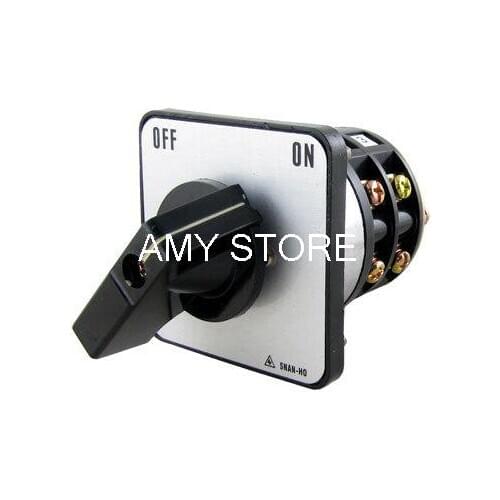 Master Control 2.2kw Rotary Cam Changeover Switch ON-OFF