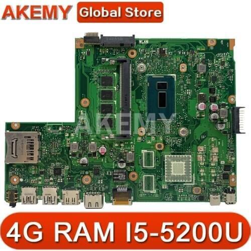 X540LJ motherboard For ASUS X540L F540LA X540LA Laptop motherboard 4G RAM I5-5200U REV2.1 Test work 100