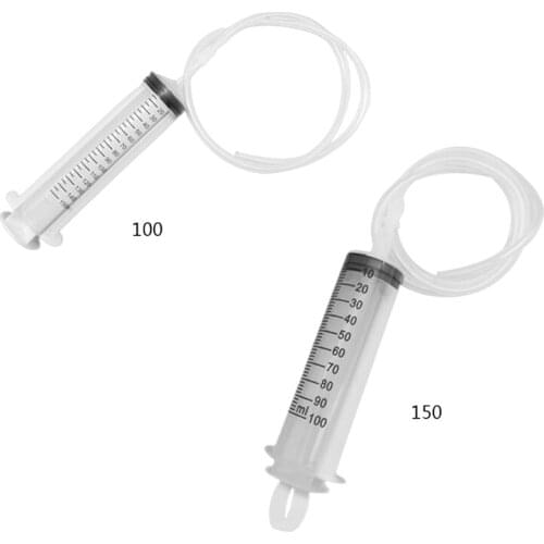 Multipurpose Cleaning Tool Kit Large Diameter Syringe + 1M Hose Reusable Refrigerator Drain Hole Clean Gadget Set