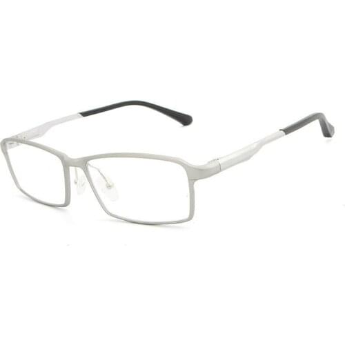 Simvey Aluminum Magnesium Ultra-Light Glasses Frame Square Men Eye Myopia Prescription Eyeglasses Optical Frame