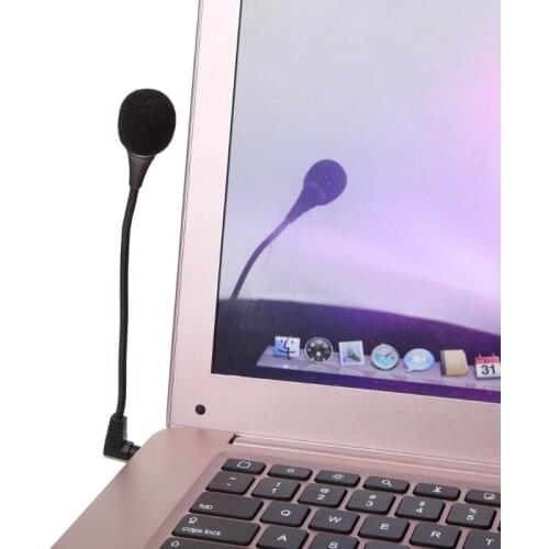 2021 New Mini 3.5mm Interface Noise Canceling Flexible Microphone For PC Laptop Notebook