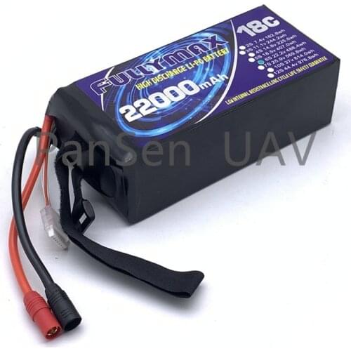 Original fullymax 22000mAh 22.8V 6S LiPO Battery 18C fully max for Big Load Multirotor FPV Drone Hexacopter Octocopter