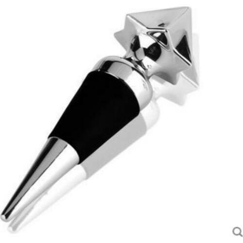Kitchen Dining Barware Bar Tools Zinc Alloy Heart Trophy Star Head Silicone Red Seal Wine Stopper Stoppers