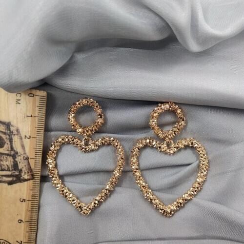 Oorbellen Brinco Earings And American Style Of Qingdao Jewelry Earrings Personality Retro Network People Irregular Female D44