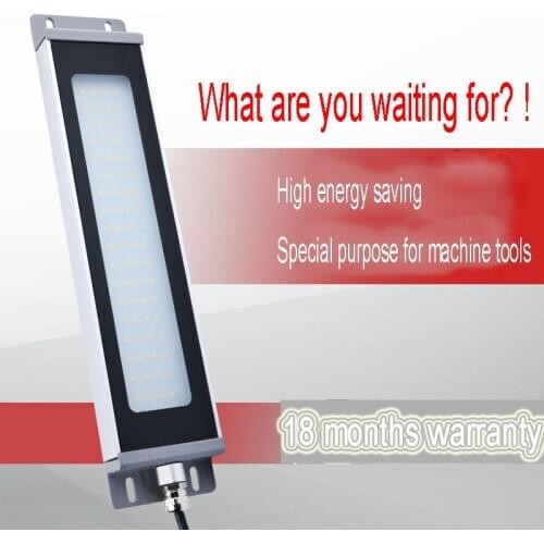 10w/28w LED Ultra Thin Lathe CNC Lamp 24 V Machine Tool Work Lamp CNC Explosion Proof 03 Series Super Bright Industrial Lamp