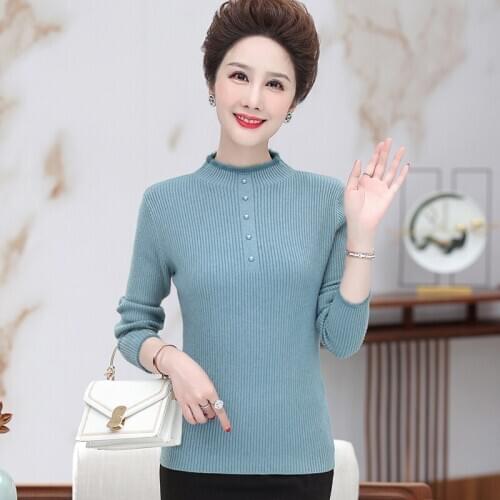 Knitted Sweater Women 2020 Autumn Winter Korean Cashmere Plush Turtleneck Long Sleeve Pullover Female Jumper Knitwear