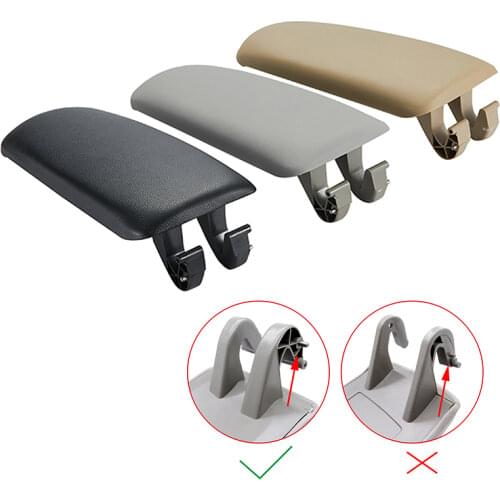 1 Pcs For Audi A4 B6 B7 2002-2007 Center Console Arm Rest Storage Box Lid Cover Auto Accessories Leather Car Armrest Latch Cover