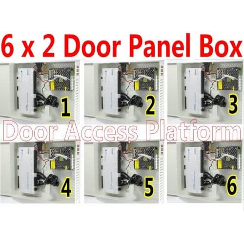 1 Order=6 pcs x PSU Power Box 2 Door/4 Readers Controller panel Web+TCP/IP Network Two Door Lock control+PC software/Web boards