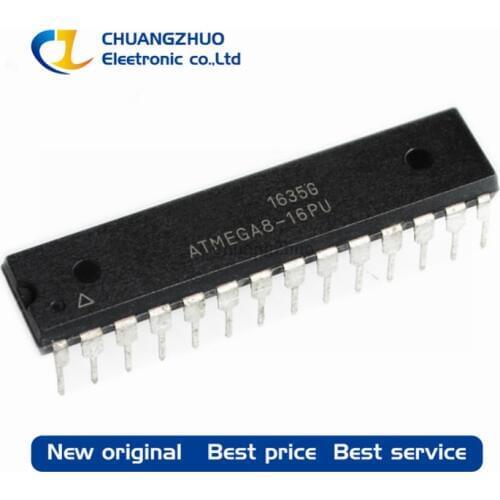 100PCS/lot ATMEGA8-16PU ATMEGA8 DIP New Original