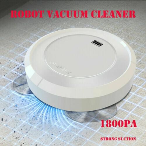 3in1 Rechargeable Smart Robot Vacuum Cleaner Cleaning Automatic Suction Sweeper