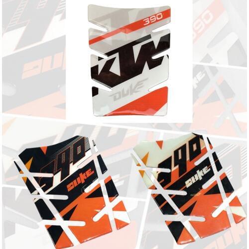 3D Motorbike Reflective High Quality Fuel Tank Pad Protector Decal Sticker For KTM 390 DUKE Universal Cover Decorative Protector