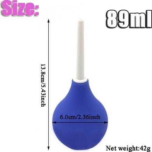 Anal & Vagina Cleaner Douche Enema Bulb Enema Cleaning Container Medical Grade Rubber Health Hygiene Tool For Men Women