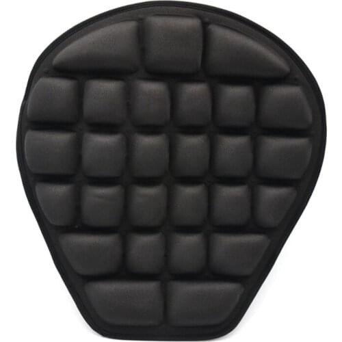 Motorcycle Seat Cover Inflatable Cushion Soft Lycra Butt Protector Engine Vibration Relief Tool Excellent Gift for Rider