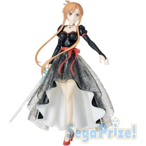 22CM Sword Art Online Alicization Asuna Ex-Chronicle Ver Original PVC Action Figure Collection Toys For Children Gifts