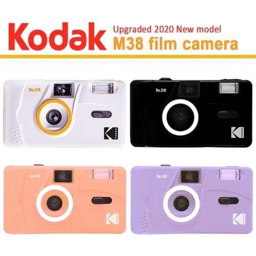 KODAK Vintage Retro M38 Ungrade M35 35mm Reusable Film Camera Yellow / Classic Blue / Flame Scarlet