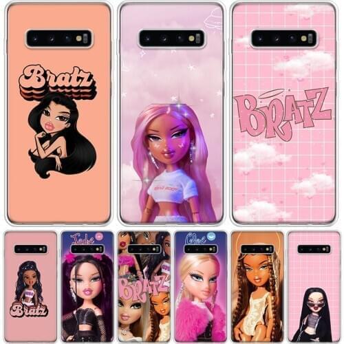 Fashion Brand Doll Bratz Phone Case for Samsung Galaxy S10 S20 Ultra Note 10 9 8 S9 S8 S7 J4 J6 J8 Plus Lite + Popular Cover Cap