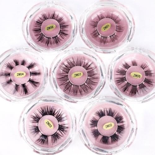 Hand Made Reusbale Curly 3D Segmented False Eyelashes Extension Soft & Vivid Natural Comfortable Fake Lashes 20Pcs/Lot DHL Free