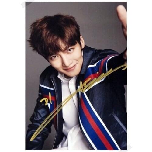 Signed Ji Chang Wook autographed original photo 6 inches free shipping 082017A