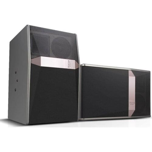 K500 three-way home KTV box 10 inch speaker karaoke card package professional audio family K song conference power amplifier set