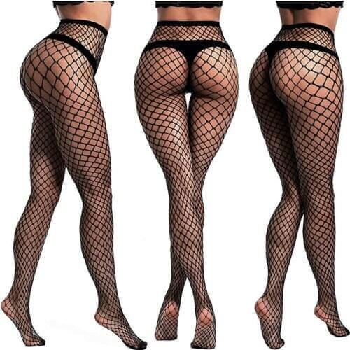 Women Tights Shengrenmei Fashion Sexy Lingerie Mesh Stockings Transparent Fishnet Nightclubs Party Wear Pantyhose Dropshipping